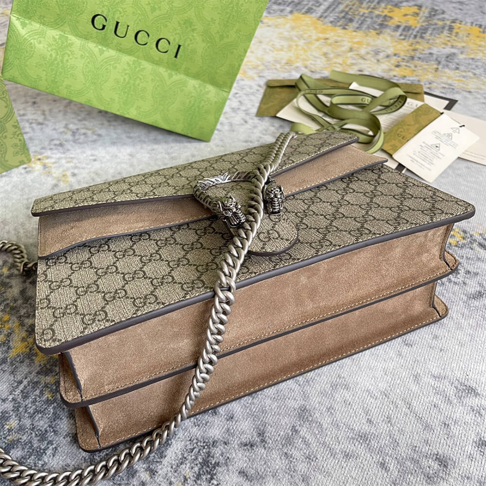 GG Supreme Medium Dionysus Shoulder Bag