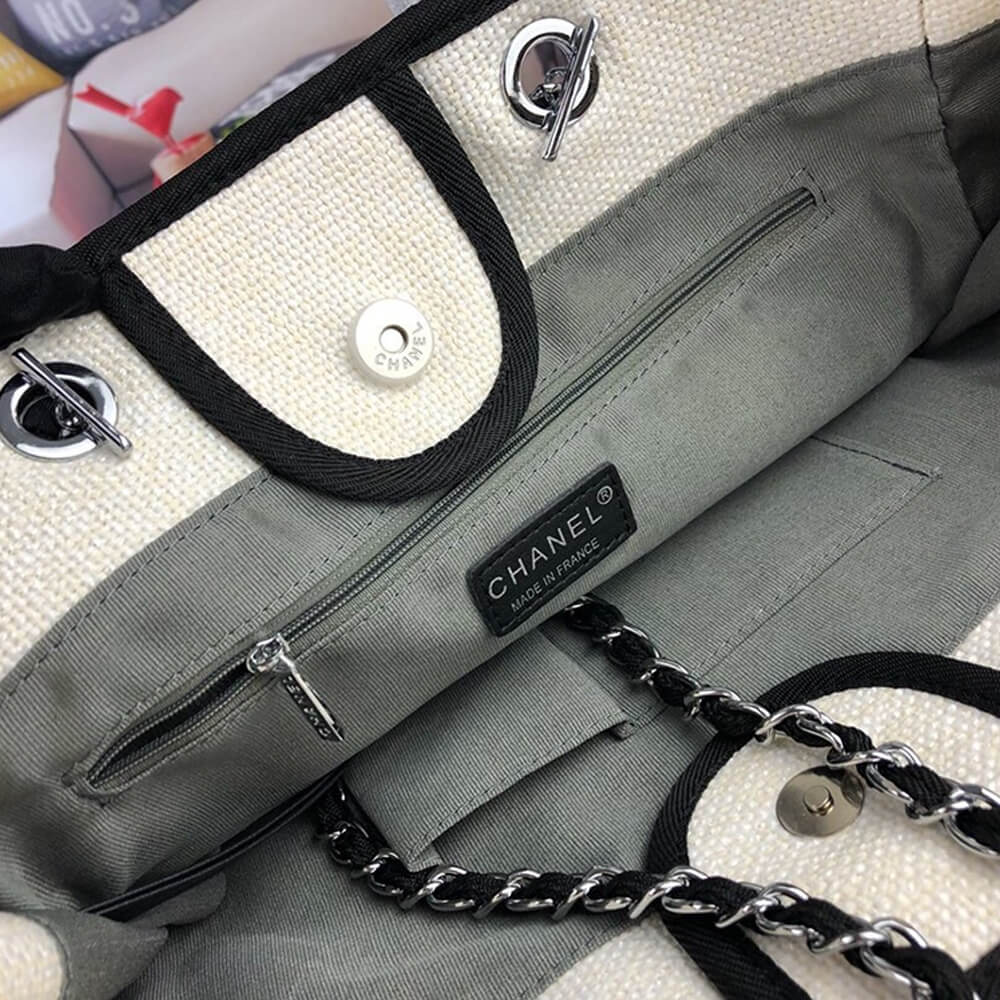 Ch*el deauville large tote