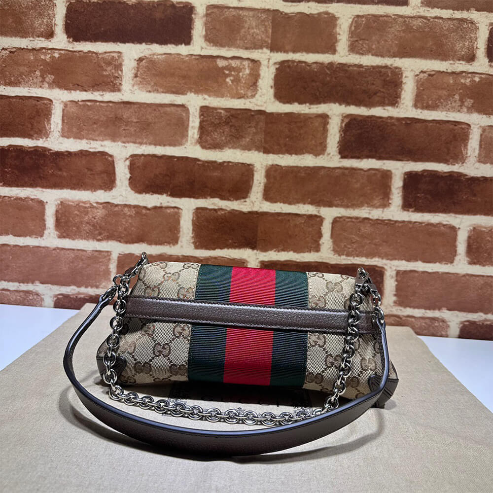 G*u*i horsebit chain small shoulder bag