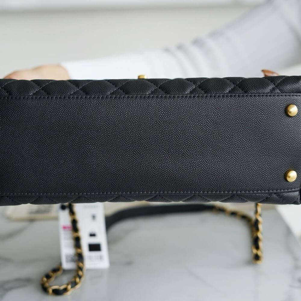 CHANEL LARGE FLAP BAG WITH TOP HANDLE(high-end grade)