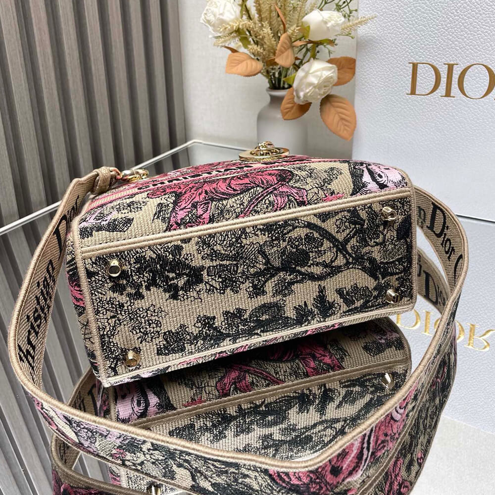 Medium Dioriviera Lady D-Lite Bag
