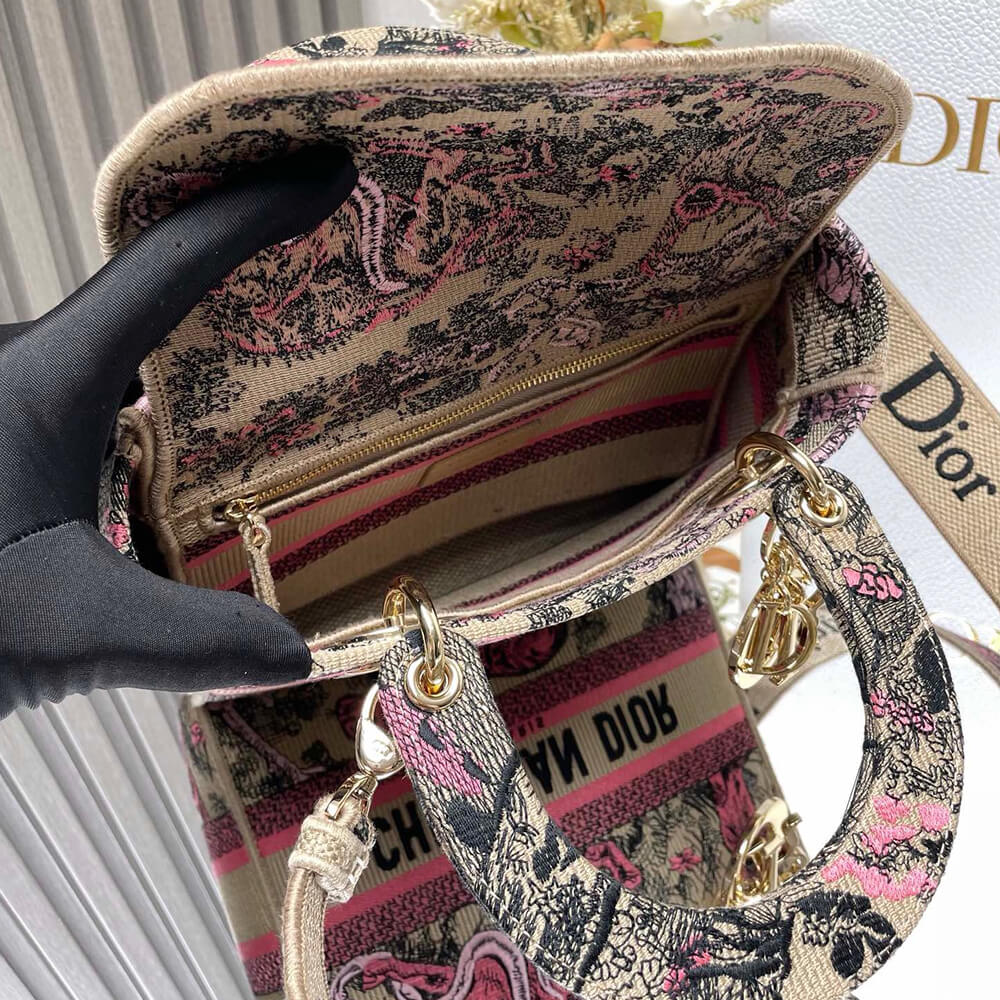 Medium Dioriviera Lady D-Lite Bag