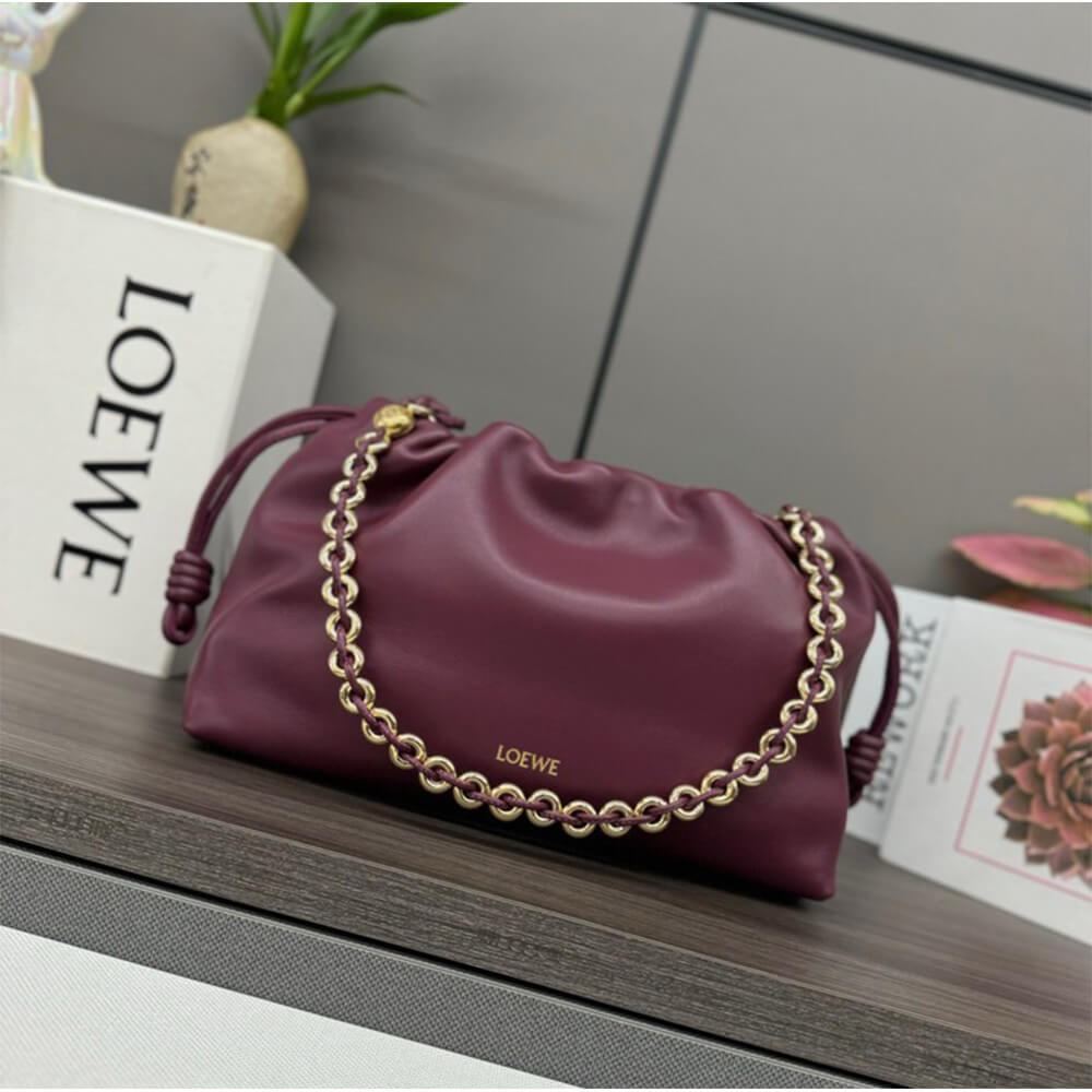 Loewe Medium Flamenco purse in mellow nappa lambskin