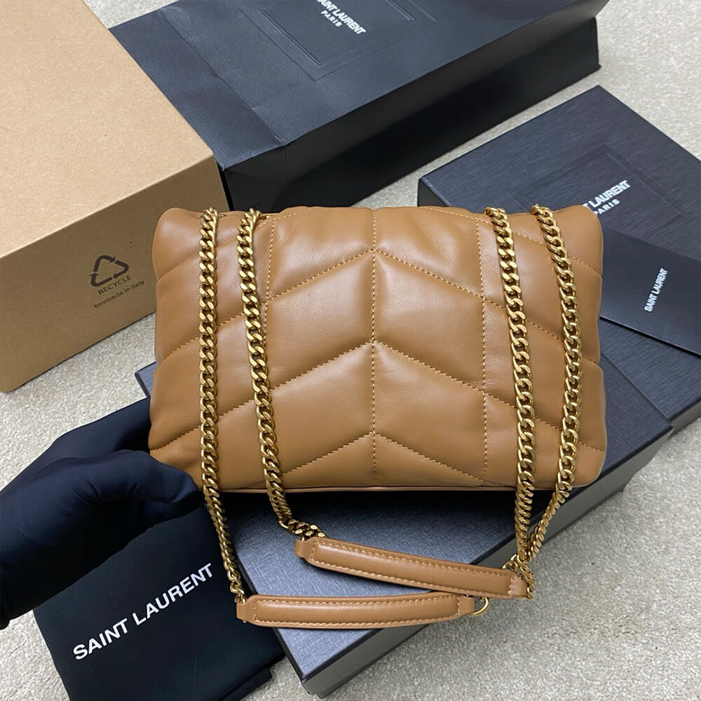 YSL Toy Puffer in lambskin