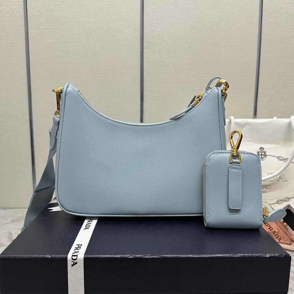 Prada Re-Edition 2005 Saffiano leather bag(HIGH-END GRADE)